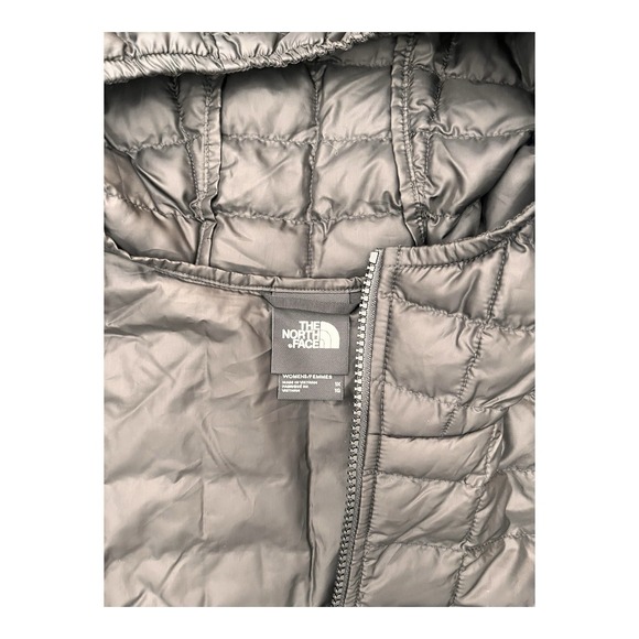 The North Face Thermoball ECO Parka Long Insulated Black Jacket SZ 1X - Picture 6 of 8